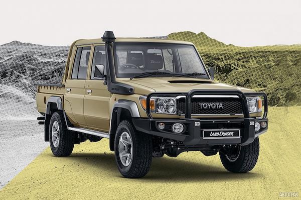 Toyota Land Cruiser превратили в ретро-пикап в честь юбилея модели
