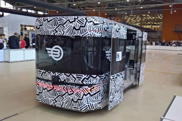 Компания Volgabus представила прототип автономного автобуса