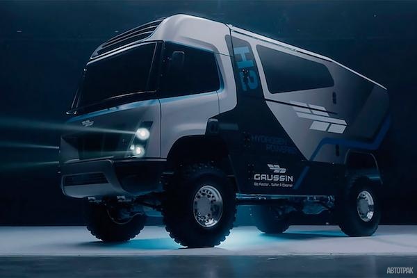 На «Дакаре» выступит водородный грузовик с дизайном Pininfarina