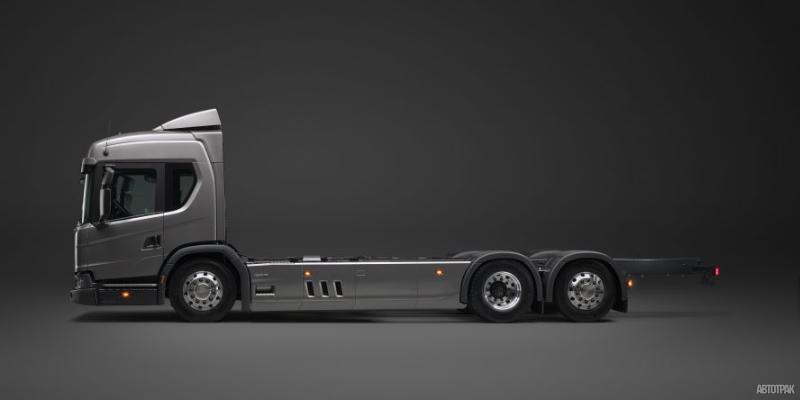 Scania представила подзаряжаемый гибридный электрогрузовик