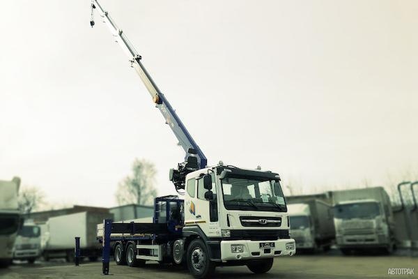 Компания Daewoo Trucks начала продажи шасси новой модели Novus CL7AF в России