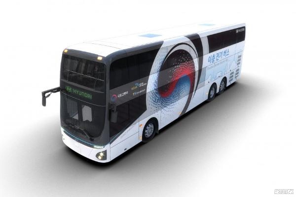 Hyundai работает над электрическим двухэтажным автобусом