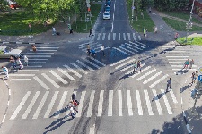 В Москве появятся 19 диагональных пешеходных переходов