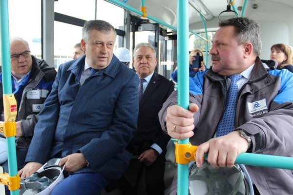 «Ленинградская АЭС-Авто» протестирует электробус КАМАЗ
