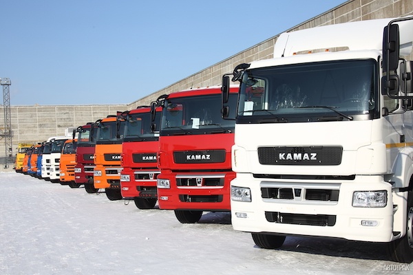 Российский рынок новых грузовиков в ноябре снизился на 5%