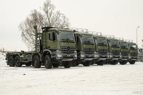 Mercedes-Benz удовлетворил эстонских военных