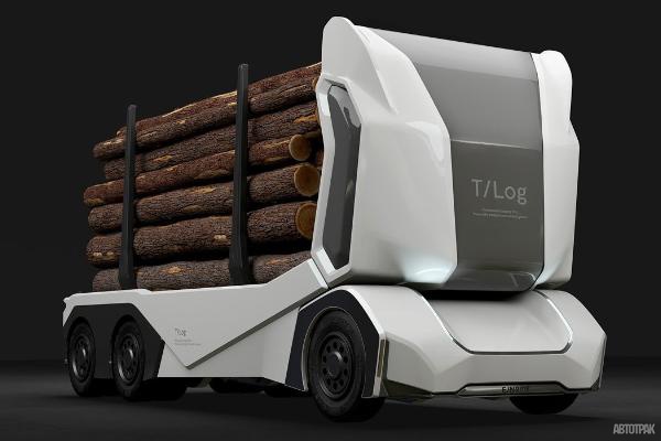 Шведский стартап представил электрический грузовик без кабины