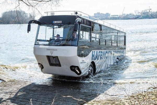 В Москве появятся плавающие автобусы
