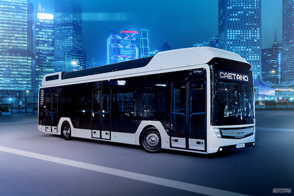 СaetanoBus огласил планы по выпуску водородных автобусов