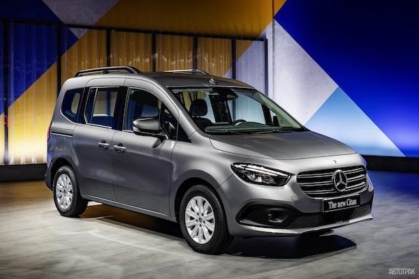 Mercedes-Benz Citan второго поколения показали в бензиновой и электрической версиях