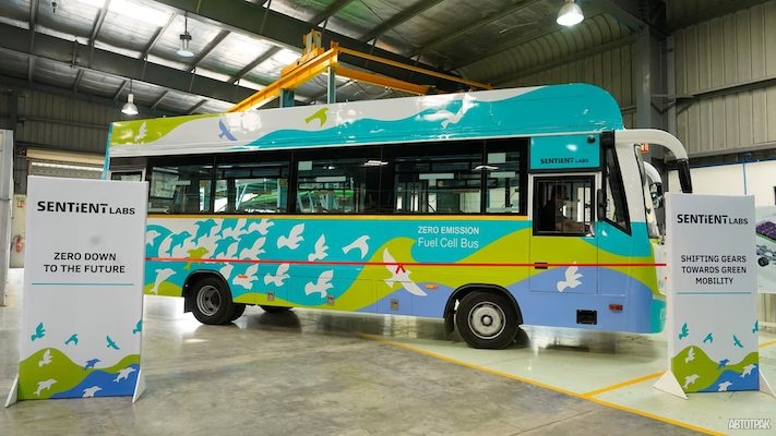 В Индии построили первый автобус на водороде