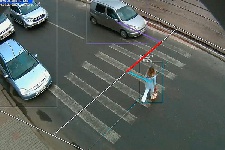 Столичные камеры начали штрафовать не пропускающих пешеходов водителей