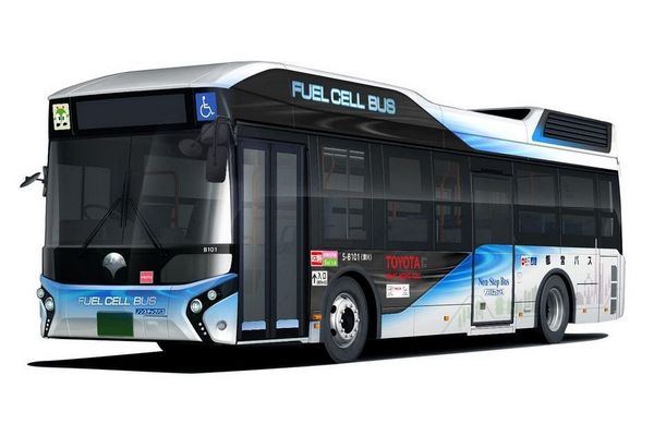 На дороги выходит первый водородный автобус Toyota