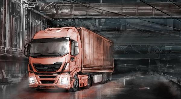Если Iveco нарисовать пастелью
