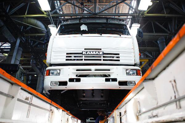 Производство грузовиков в августе выросло на 4%