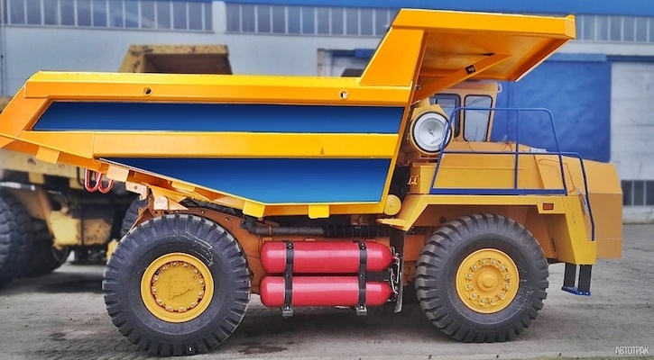 БЕЛАЗ-4540S. Завершена сборка газового 30-тонника