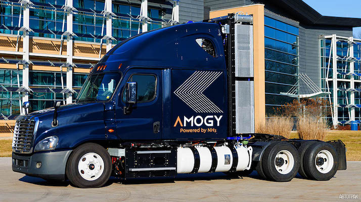 Amogy – первый в мире тягач, работающий на аммиаке