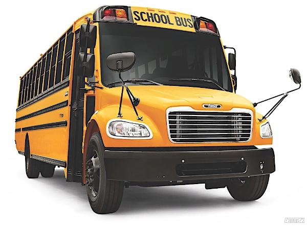 Daimler сделал первый школьный автобус на электротяге для США