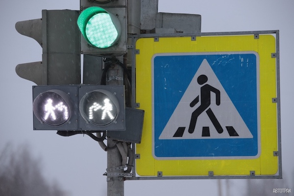 В регионах России появились новые светофоры белого цвета
