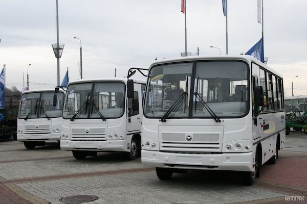 В ноябре российский рынок новых автобусов снизился на 2%