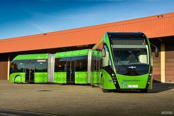 Van Hool поставит в Швецию симбиоз автобуса и трамвая