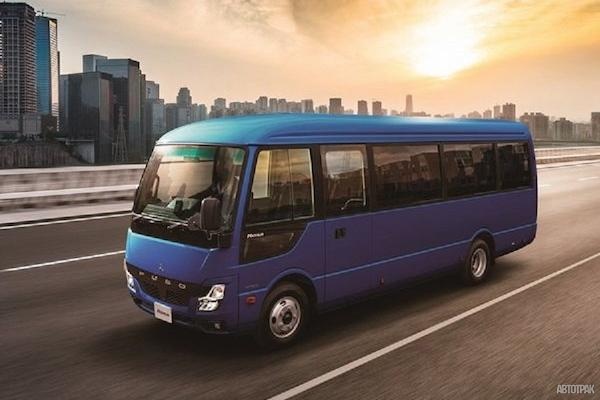Mitsubishi Fuso запустила обновленную версию автобуса Rosa