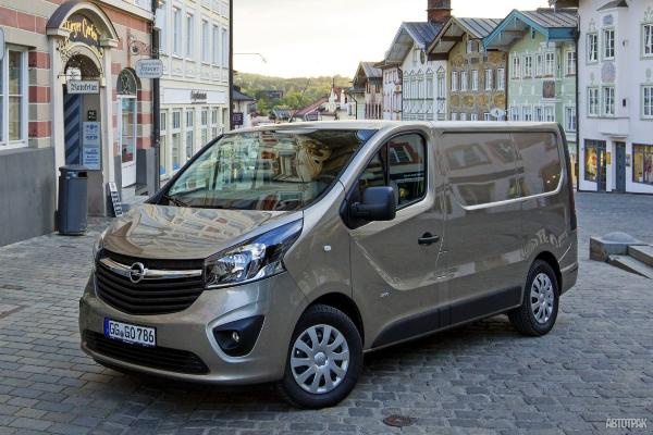 Opel Vivaro на новой платформе
