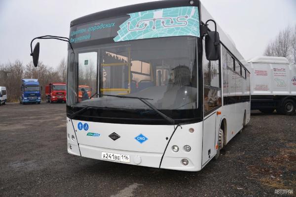 Автобус Lotos показали