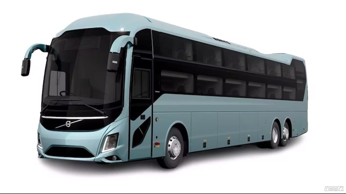 Новый премиальный автобус Volvo 9600 получил спальные места