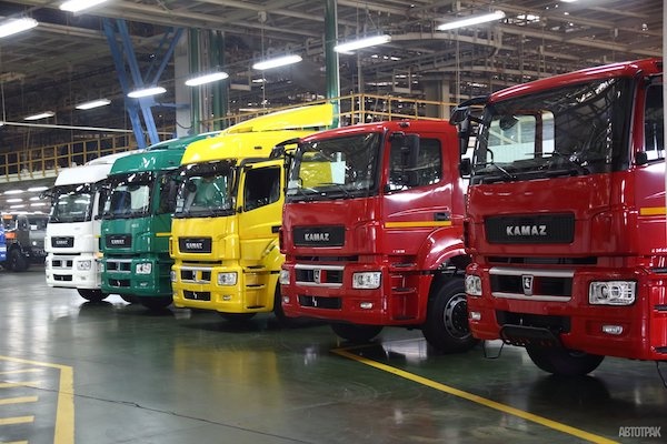 Экспортные поставки грузовиков из России в 2019 году снизились на 3%