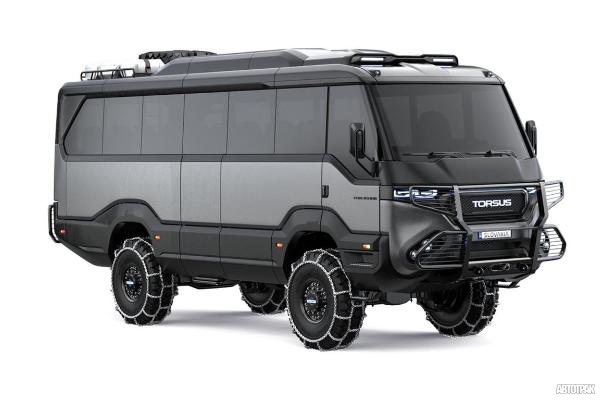 Автобус-внедорожник из Украины