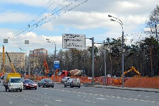 Реконструкцию Волоколамского шоссе планируется завершить до конца 2017 года