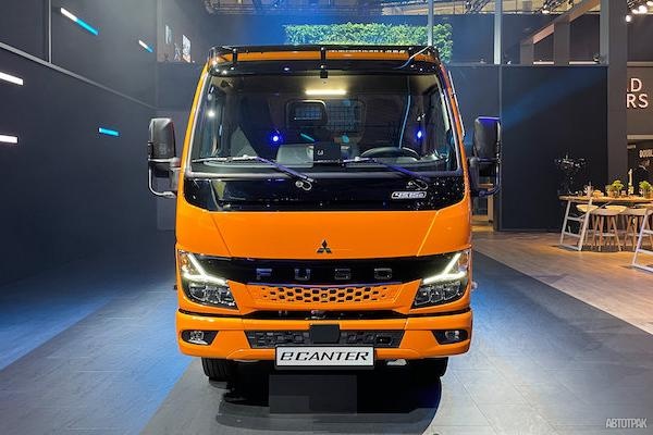 Mitsubishi Fuso выпустила электрогрузовик eCanter нового поколения