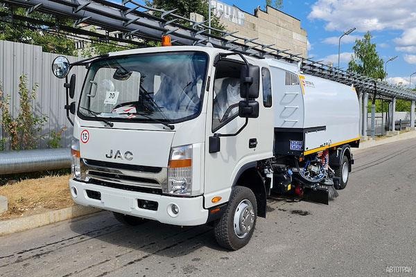 В России стартовали продажи грузовых автомобилей JAC N90