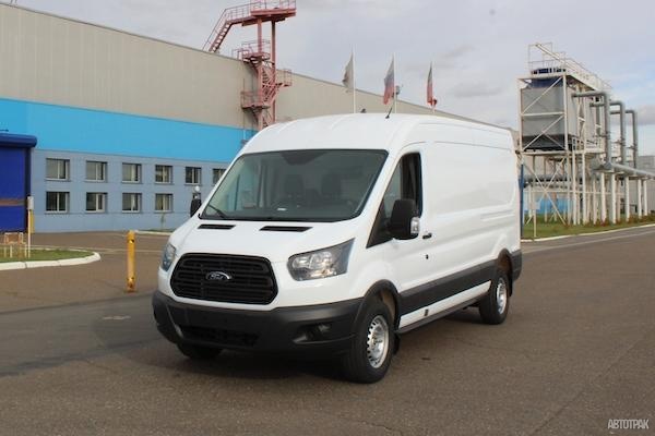 Продажи Ford Transit в ноябре 2021 года выросли на 74%