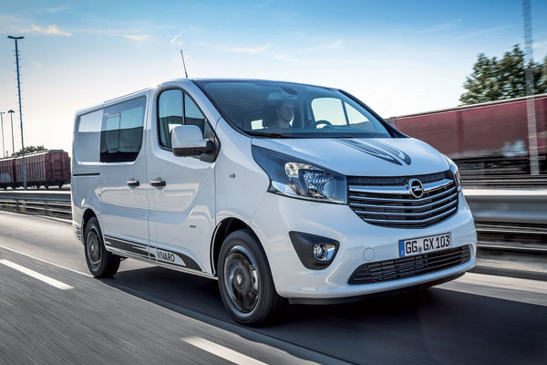Opel представил «спортивный» минивэн Vivaro Sport