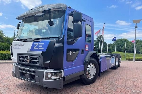 Электрические грузовики Renault пополнила новая модель D Wide Z. E. Low Entry Cab