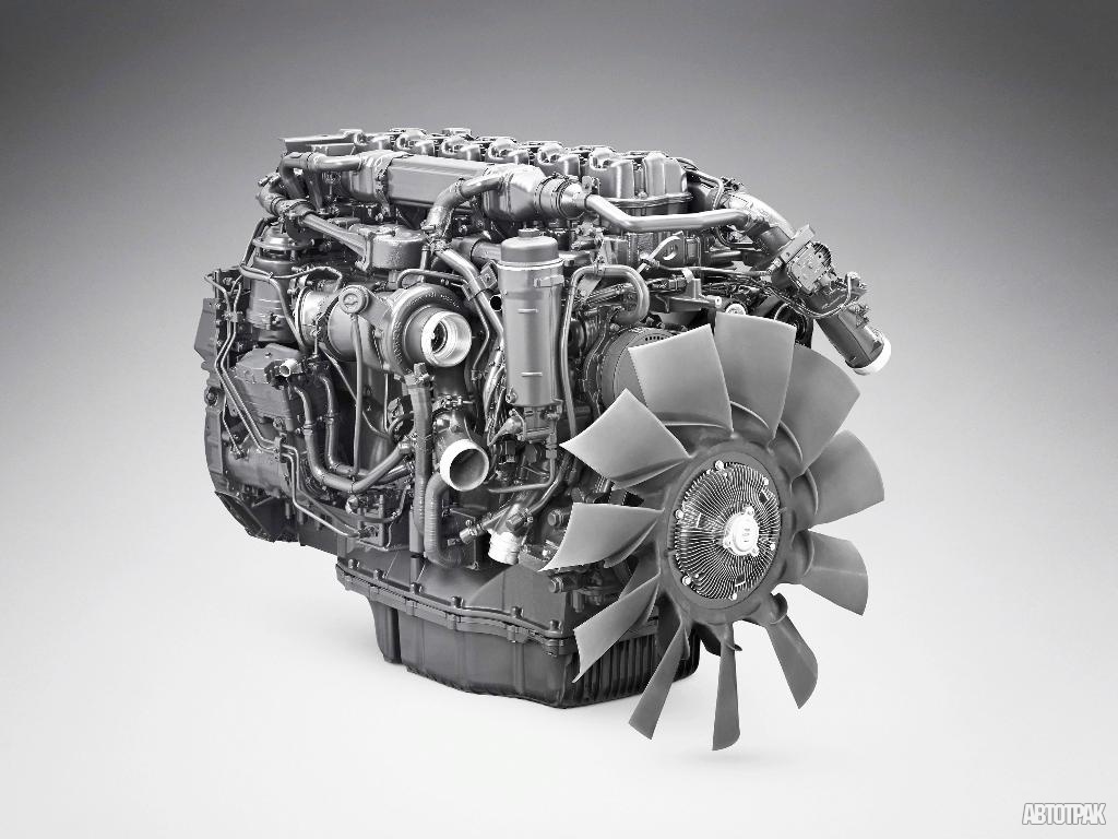 13-литровый газовый двигатель Scania