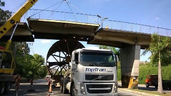 Приподняли мостик