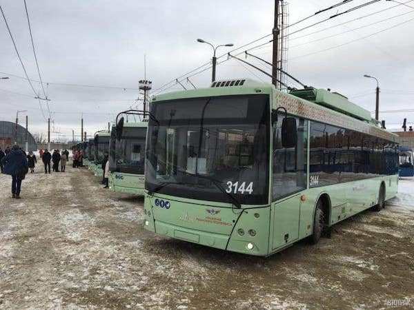 Новые автобусы МАЗ в Рязани