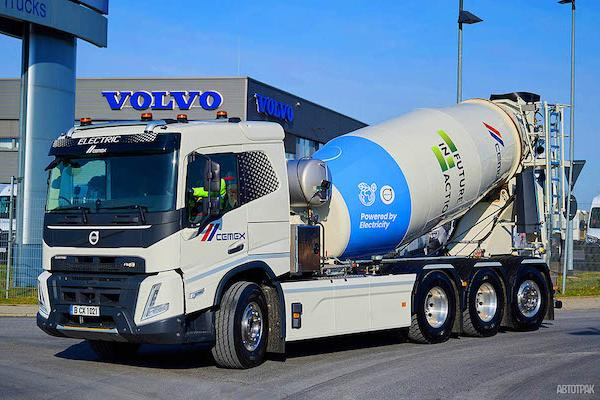 Электрический миксер Volvo Trucks
