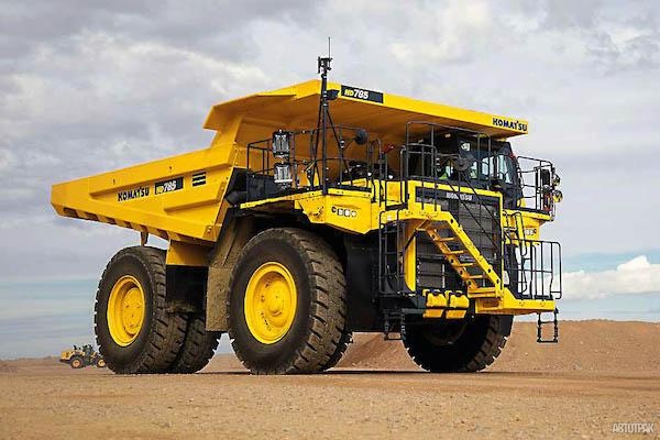 Новый самосвал Komatsu покажут на Bauma 2022