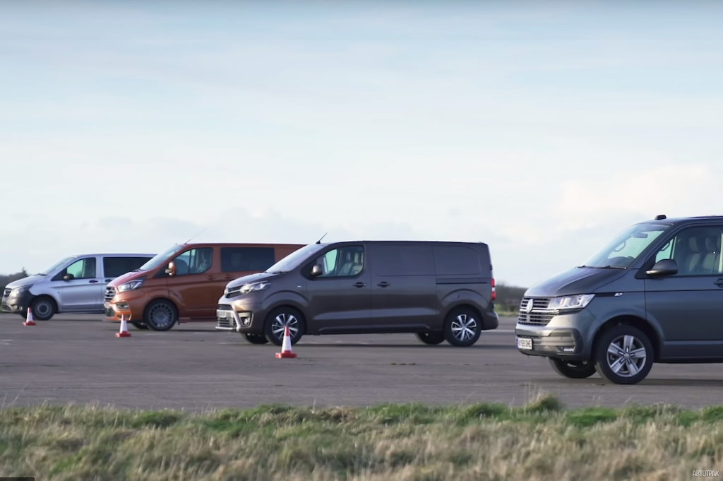 Автобаттл фургонов: VW Transporter против Ford Transit, Toyota Proace и Mercedes-Benz Vito