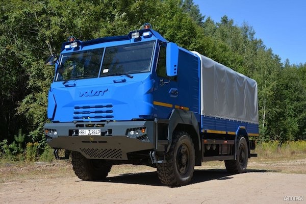 В Беларуси на базе военного вездехода 4x4 сделали новую гражданскую машину