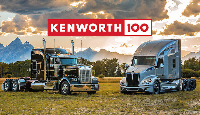 Kenworth празднует 100-летие двумя специальными грузовиками
