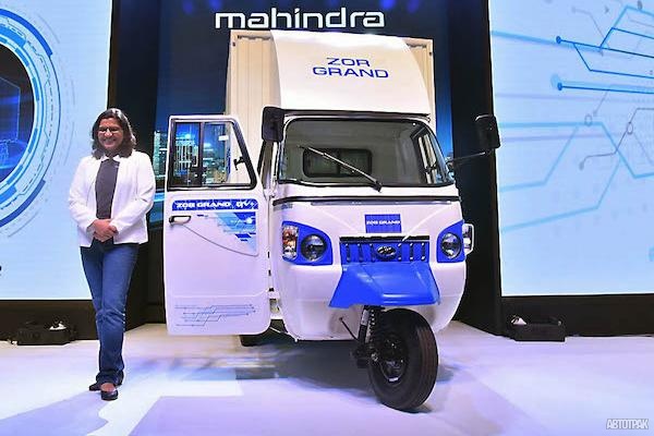 Mahindra выпустила электрический грузовичок