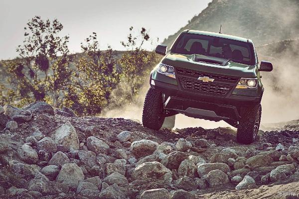 Компания Chevrolet тестирует грузовой пикап Colorado ZR2