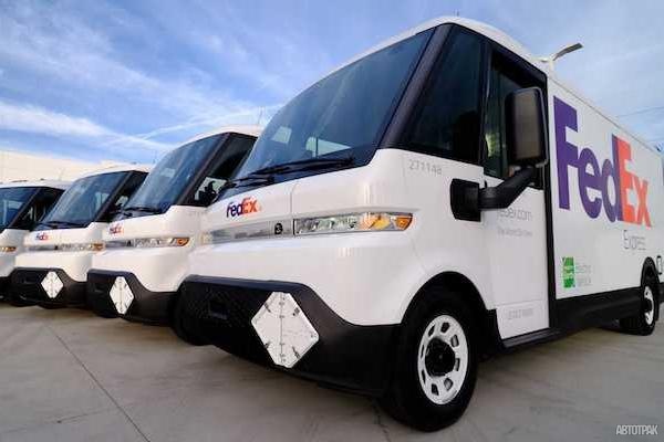Federal Express получил партию электрических фургонов
