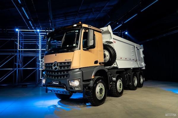 Mercedes-Benz представил грузовик для сверхтяжелых условий
