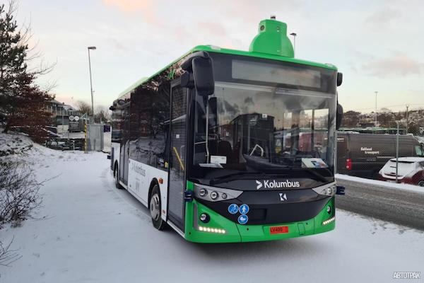 Автобус 4-го уровня проверят Норвегией